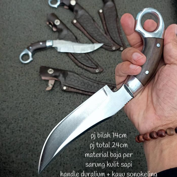 Gambar Pisau Skinner Krambit dari MEGAZASWORD Kab. Sukabumi Tokopedia