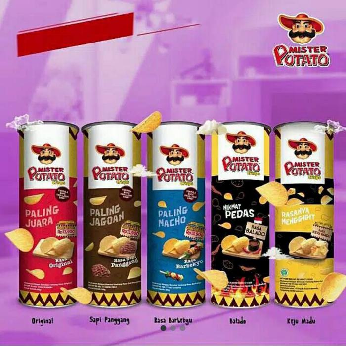 Gambar Mr potato keripik kentang dari promo bandung Kota Bandung Tokopedia