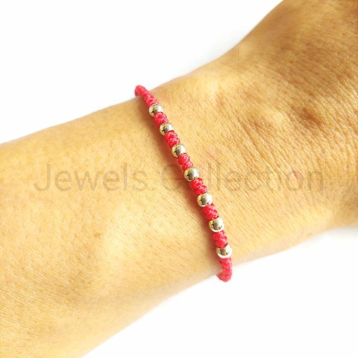 Gambar Gelang Tali Lucky 7 Bola Titanium JW280122 dari JWStore.id Kota Depok Tokopedia