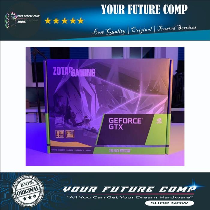 Gambar VGA Zotac GTX 1650 SUPER | GTX 1650S | GTX1650 SUPER Gaming Twin Fan dari YOUR FUTURE COMP by TOKOPEDIA Kota Administrasi Jakarta Selatan Tokopedia