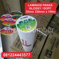 Gambar LAMINASI PANAS GLOSSY DOFF 32MIC X 330MM X 150M MURAH dari Percetakan Cirebon Printing Kab. Cirebon 1 Tokopedia