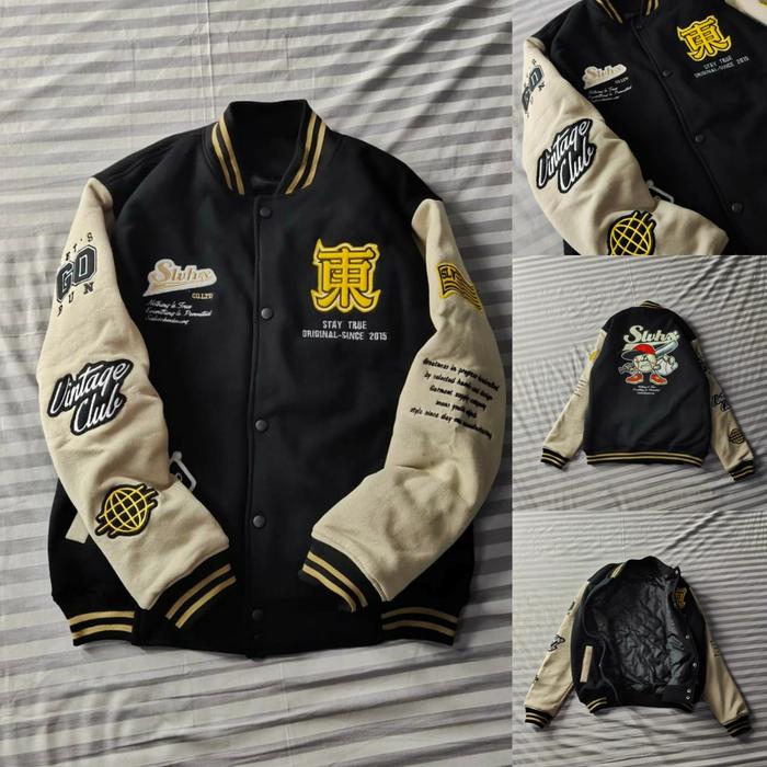Gambar VARSITY KANJI JAKET PRIA SALVIO HEXIA ORIGINAL dari rlks apparel Kota Bandung 4 Tokopedia