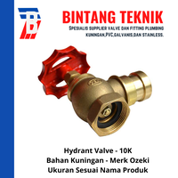 Gambar Hydrant Valve 2 1/2" Kuningan Ozeki 10K dari Bintang Teknik Toko Kota Administrasi Jakarta Barat 2 Tokopedia
