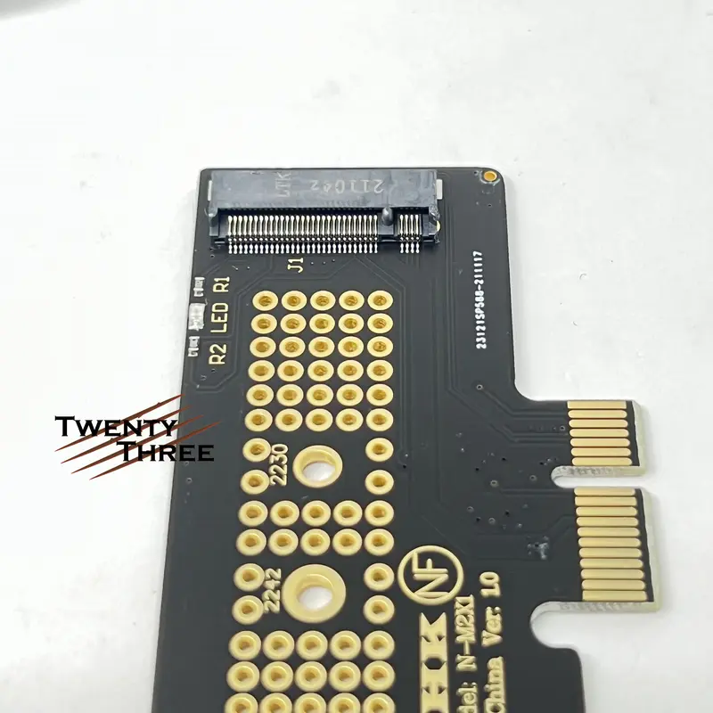 PCIE x1 to nvme adapter converter ssd pcie pci express 1x long bracket 4