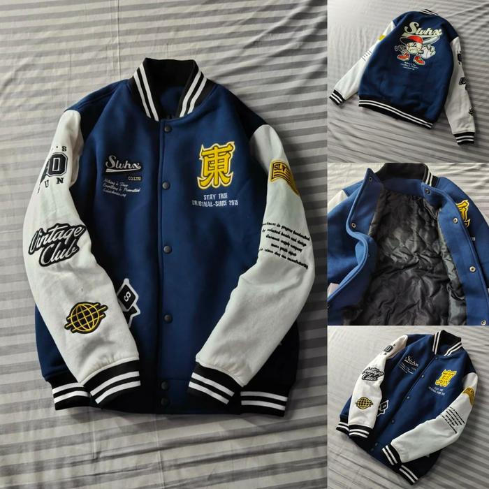 Gambar VARSITY KANJI JAKET PRIA SALVIO HEXIA ORIGINAL dari rlks apparel Kota Bandung 5 Tokopedia