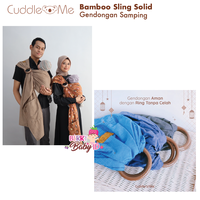 Gambar Cuddle Me Bamboo Ringsling Solid Colour Gendongan Samping Bayi - Motif C dari Berry Baby Kota Bandung 4 Tokopedia