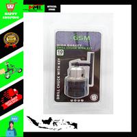 Gambar Drill Chuck set10MM with Key / Kepala Bor 10MM + Kunci dari Teknik Nusantara Jaya Kota Tangerang 1 Tokopedia