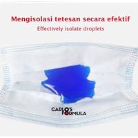 Gambar Masker 3 Ply 3Ply disposable Surgical mask Masker Bedah Earloop No Box Biru Karet dari Carlosformula Kota Surabaya 2 Tokopedia