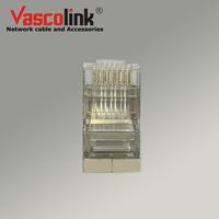 Gambar Vascolink RJ45 Connector FTP Cat 6 Gold - 1 pack Isi 50pcs dari PTSOLID Kota Administrasi Jakarta Barat 5 Tokopedia