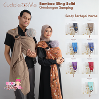 Gambar Cuddle Me Bamboo Ringsling Solid Colour Gendongan Samping Bayi - Motif C dari Berry Baby Kota Bandung 1 Tokopedia