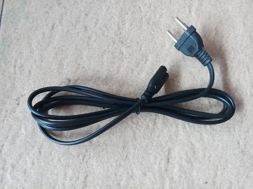 Kabel Power kabel angka 8 kabel printer HP Epson 1,5-1.8m