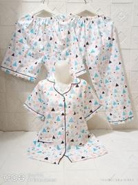 Gambar Setelan Piyama Baju Tidur Fashion Wanita Katun XL/XXL Jumbo 3 in 1 dari Zenn Collections Kota Administrasi Jakarta Barat 5 Tokopedia