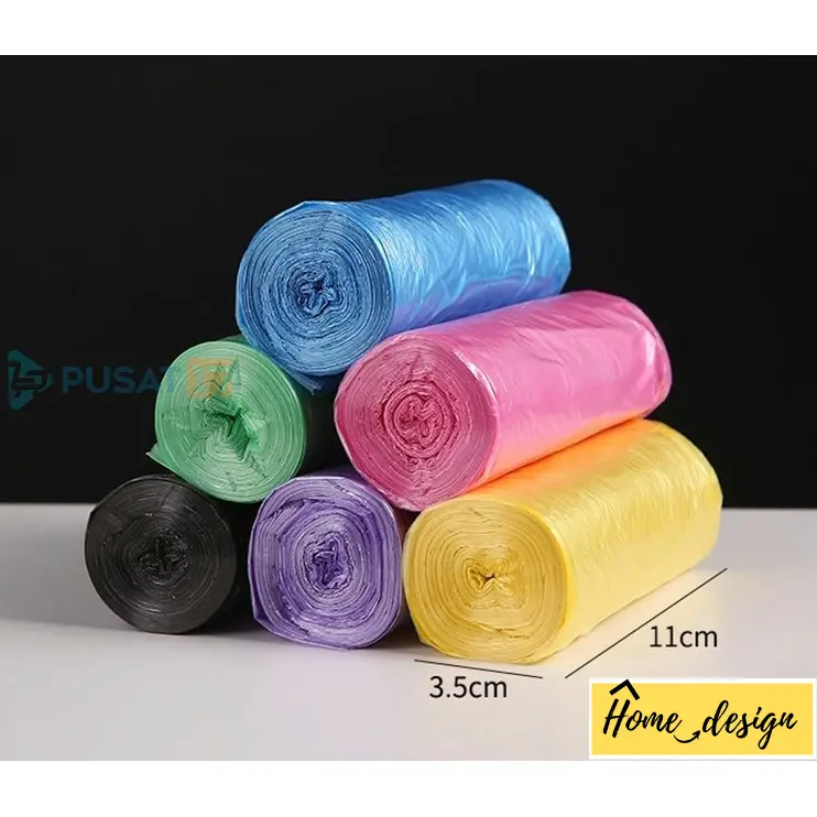 KANTONG PLASTIK SAMPAH 45X50CM ISI 20 LEMBAR / KANTONG PLASTIK GULUNG 1