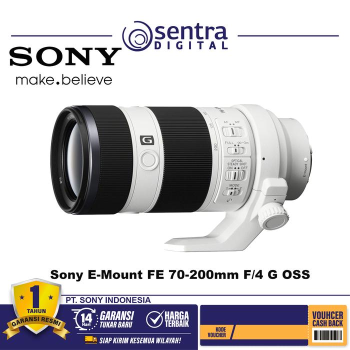 Gambar Sony E-Mount FE 70-200mm F/4 G OSS Lens dari Sentra Digital Kota Surabaya Tokopedia