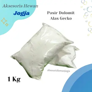 Pasir Dolomit Alas Reptil. Gecko -Aksesoris Hewan