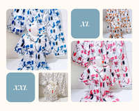 Gambar Setelan Piyama Baju Tidur Fashion Wanita Katun XL/XXL Jumbo 3 in 1 dari Zenn Collections Kota Administrasi Jakarta Barat 1 Tokopedia