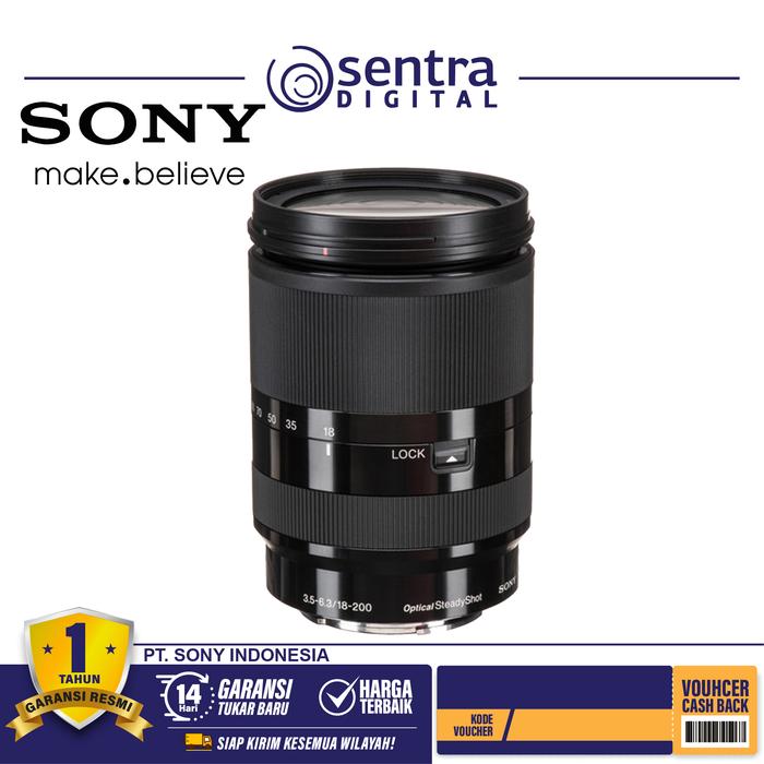 Gambar Sony E-Mount 18-200mm f/3.5-6.3 OSS LE Lens dari Sentra Digital Kota Surabaya Tokopedia