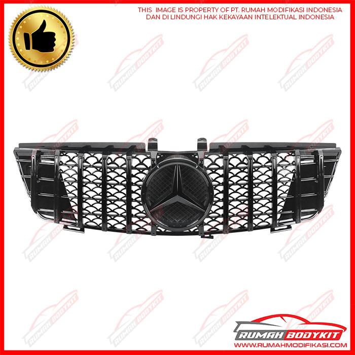 GRILL – BENZ W164 M-CLASS 2005-2008 ML – GT – BLACK