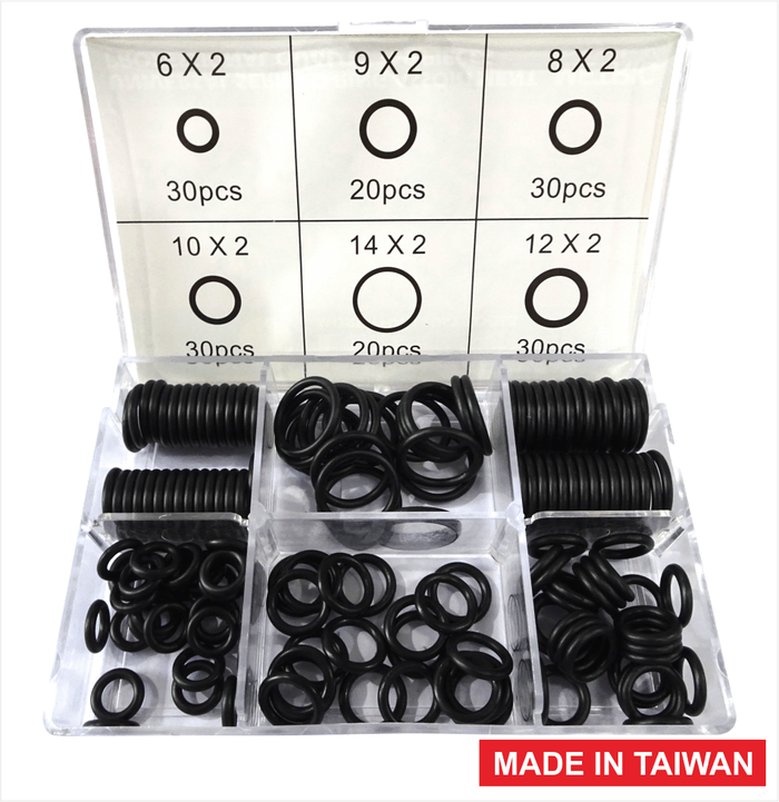 Gambar TORA O Ring Set - Ring Karet - Universal Series 160 PCS MM TAIWAN dari Tora Official Shop Kab. Bandung Tokopedia