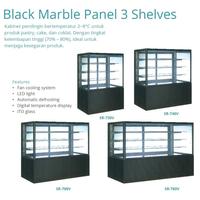 Gambar BLACK MARBLE PANEL 3 Shelves GEA SR-730V CAKE SHOWCASE SR730V dari MIAMI ELEKTRONIK Kota Surabaya 3 Tokopedia