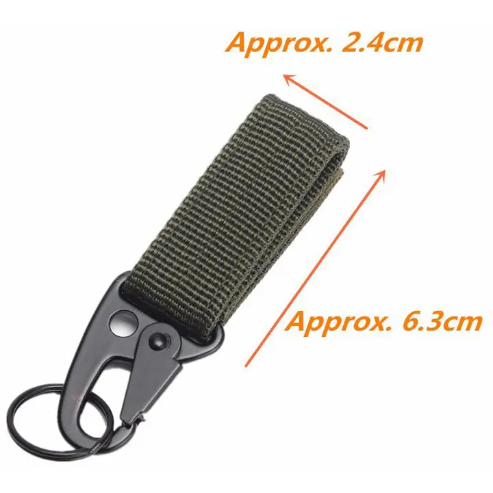 ACOMS Quickdraw Carabiner Military Tactical Nylon Belt - HW74 4