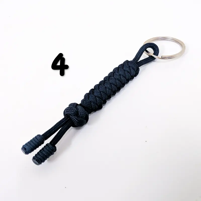 Gantungan kunci paracord zipper sinet knot 01 3