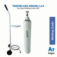 Gambar TABUNG GAS ARGON WG 2 m3 & TROLLEY dari Harizco Kota Bekasi 2 Tokopedia