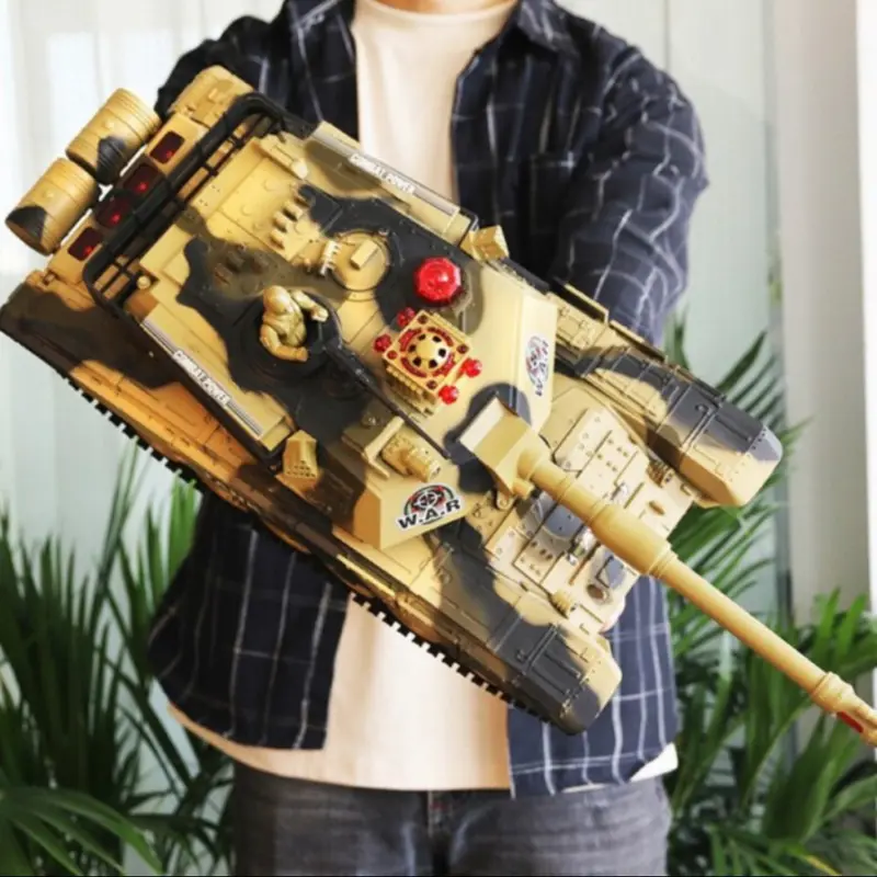 Mainan Remote Control RC Tank Militer Besar War Tnak Remote Kontrol 0