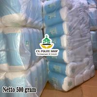 Gambar Kapas pembalut serbaguna 500 gram padat putih bersih satu ball dari POLITE shop Kab. Bandung 2 Tokopedia