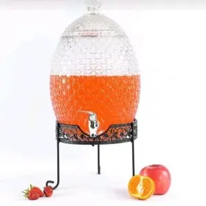 Vicenza Dispenser Kaca Nanas 10 L SH151217 B Pineapple / KHUSUS GOJEK