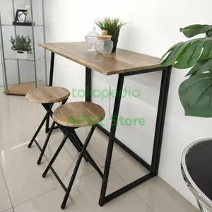 Meja Makan Lipat Minimalis 2 Kursi