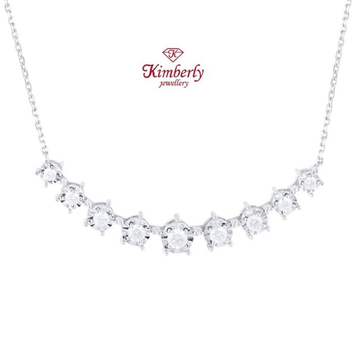 Gambar Kalung Berlian/ Necklace KNK703031 -Kimberly Jewellery- dari Kimberly Jewellery Online Kota Administrasi Jakarta Selatan Tokopedia
