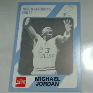 kartu basket mj 1989-90 Collegiate Collection North Carolina's #65