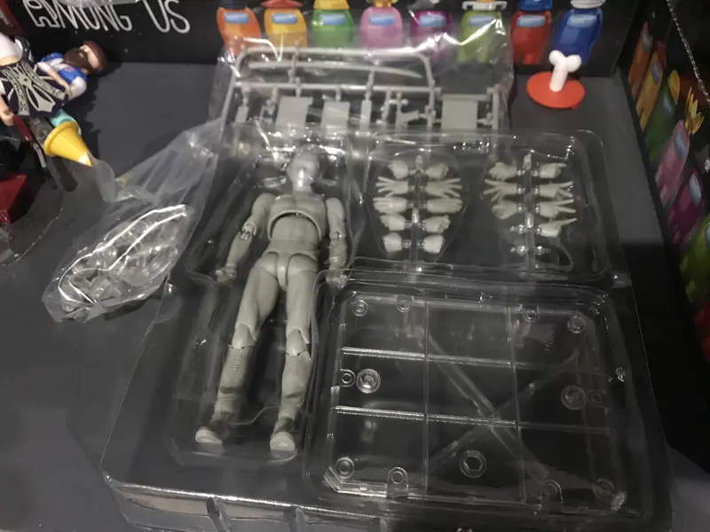 SHF BODY KUN BODY CHAN DX Set GRAY Color Ver - SHFiguarts Mannequin 2