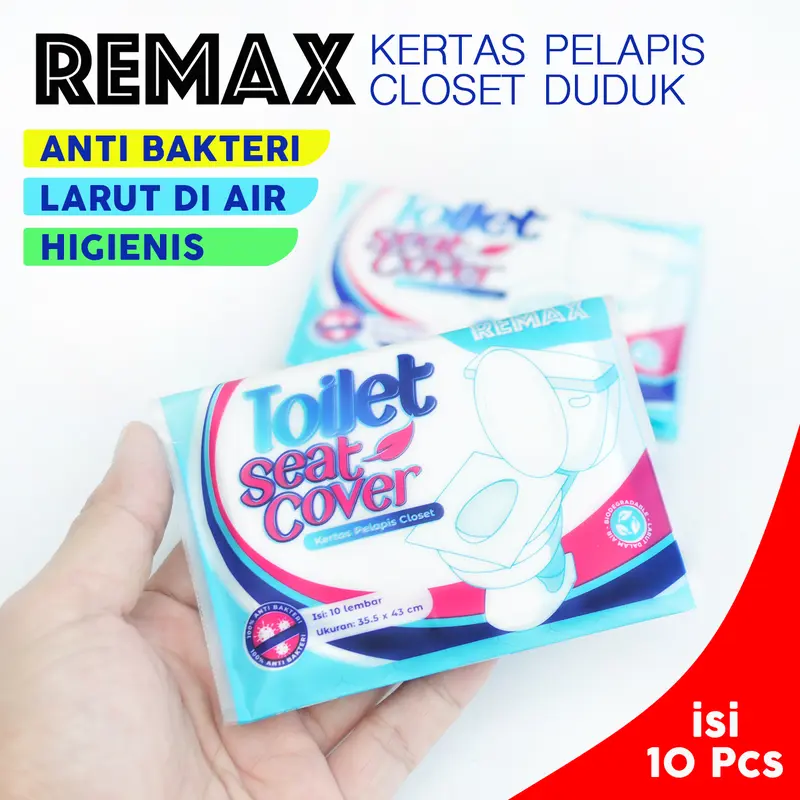 Toilet Seat Cover Disposable Kertas Alas Duduk Kloset REMAX 1