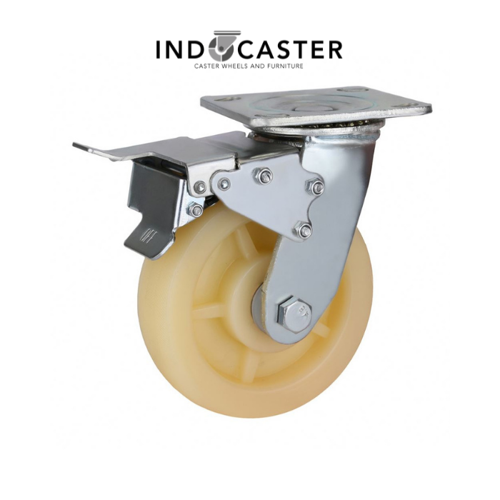 Jual Roda Trolley/Troly/Troli Nilon / Nylon Heavy Duty Diameter 8