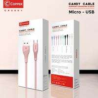 Gambar COPPER Kabel Data Candy CP5001 | Quick Charging - Lightning - Hitam dari Copper Samarinda Official Kota Samarinda 1 Tokopedia
