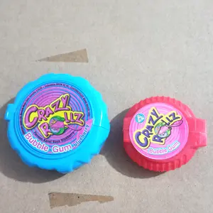 Crazy Rollz Permen Karet Bentuk Panjang Roll Gulungan 1 pc