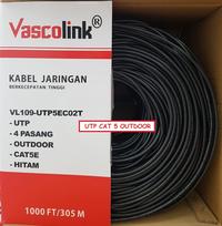 Gambar Kabel LAN UTP Cat5E Outdoor Vascolink Warna Hitam Black 305meter dari Multi Komputer Kota Administrasi Jakarta Barat 4 Tokopedia