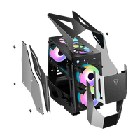 Gambar CASING PRIME Z-[A] BLACK - Alumunium Extreme m-ATX GAMING CASE dari Techno Computer Bali Kota Denpasar 3 Tokopedia
