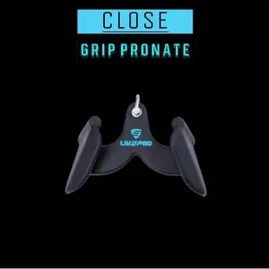 Close Pronate MAG power Grip handle Bar cable Attachment Fitness Gym