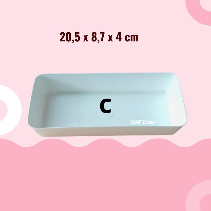 Tray Nampan Mainan Montessori Sensory Toys Tempat Bermain Anak 4