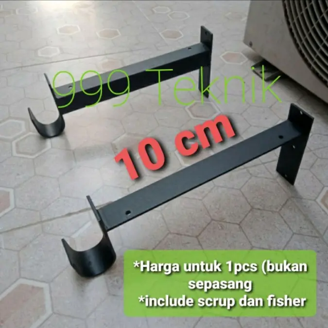 besi siku ambalan dinding rak papan ambalan besi gantungan baju