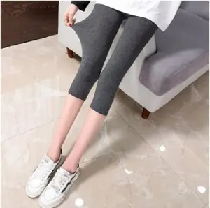 Legging soft Rayon Kaos L - XXL/Legging PENDEK 7/8 Bahan Kaos Bisa COD
