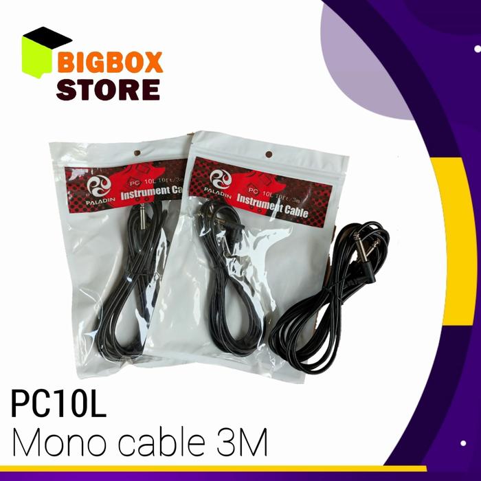 Gambar Kabel Jack Gitar Paladin PC10L 3m dari BigBox store.id Kota Administrasi Jakarta Utara Tokopedia