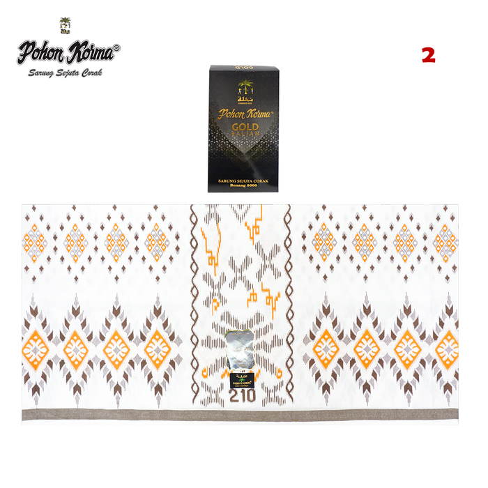 Gambar Sarung Pohon Korma Gold Balian Putih dari Sarung Pohon Korma Kota Tegal 5 Tokopedia