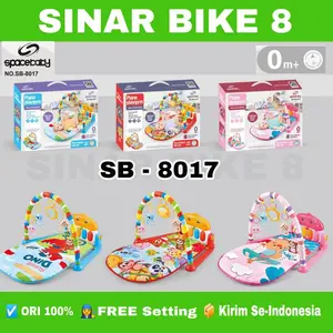 Baby Gym Musik Set SPACEBABY SB 8017 PIANO PLYGYM Matras Mainan Piano