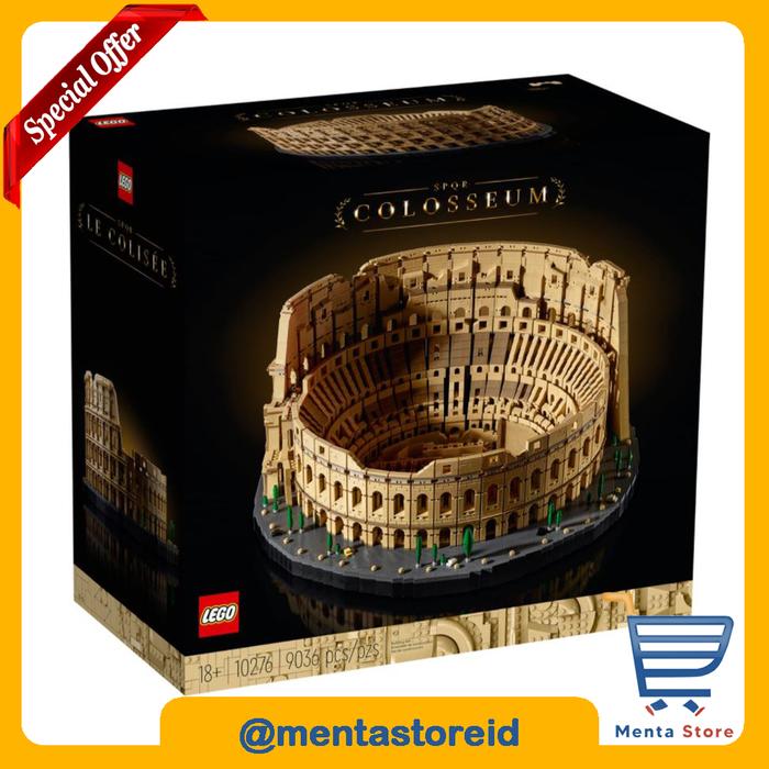 Gambar LEGO Exclusives Creator 10276 Colosseum Rome Wonders Roman Empire Set dari Menta Hobbies Kab. Tangerang Tokopedia
