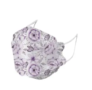 Masker Dewasa KF94 Butterfly Motif V 4 Ply