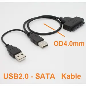 Converter konektor Hard Disk SATA to 2.0 untuk HDD 2.5 inch SSD -USB2